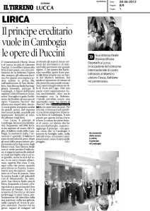 Il Tirreno 28 giugno 2.012