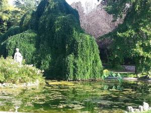 La pièce d'eau, romantique et bucolique du Borgo Seghetti Panichi