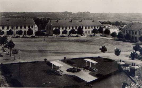 Vue générale du Quartier Coiffé à Saint-Maixent